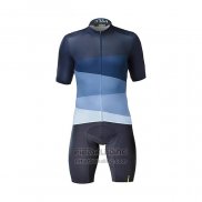 2021 Fietskleding Mavic Blauw Korte Mouwen en Koersbroek (2)